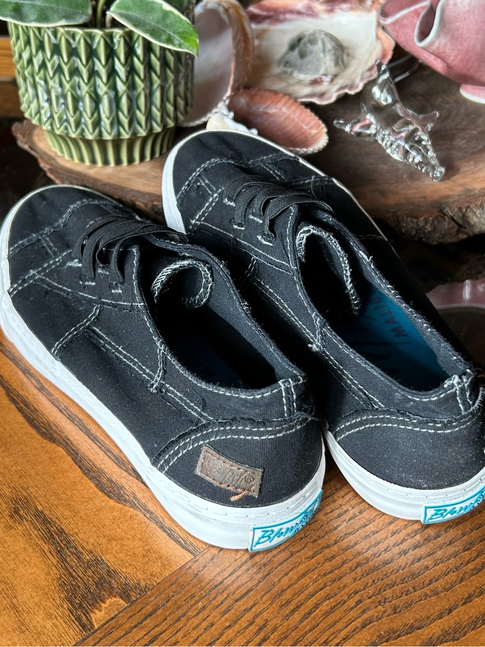 Blowfish slip-on sneakers distressed look